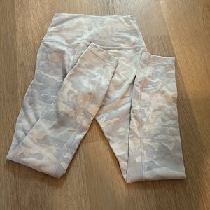 Lululemon white camo leggings